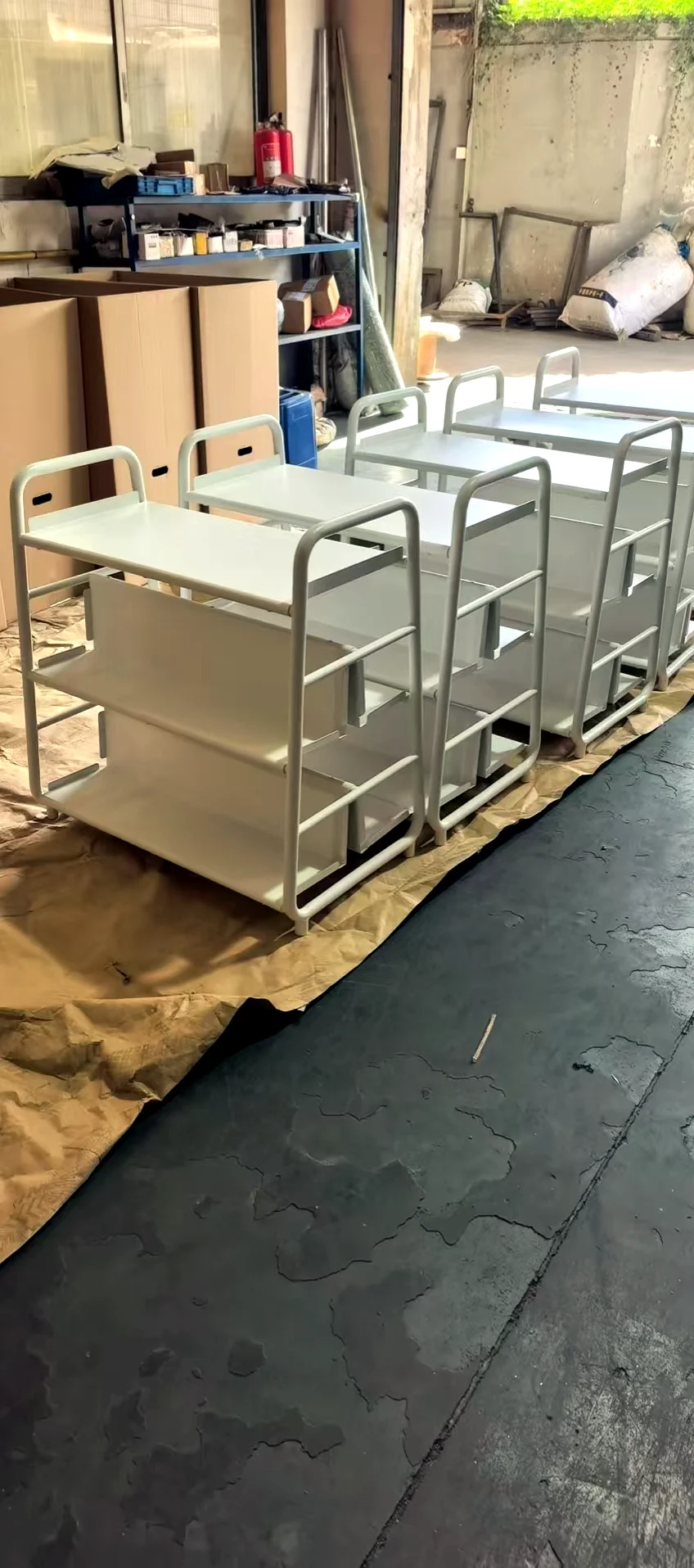 Surface Treatment process for custom trolley manufacturing