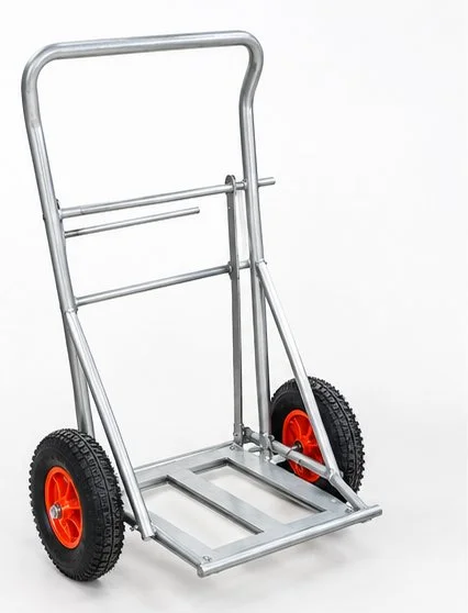 Custom heavy duty platform trolley for factory and warehouse loads