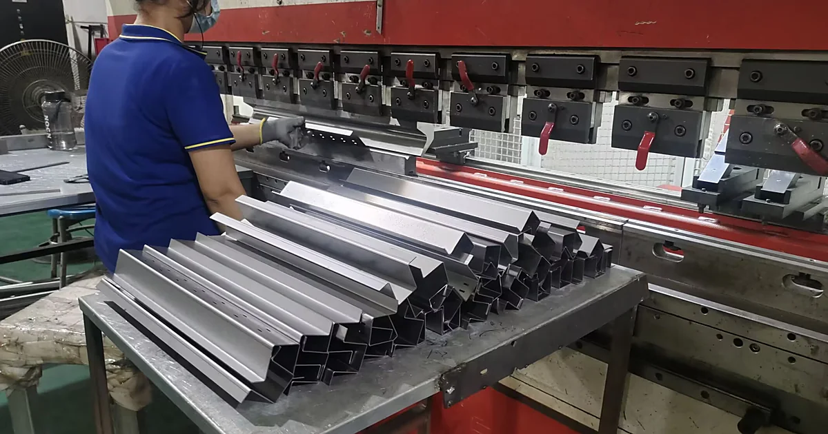CNC press brake bending trolley shelves and decks