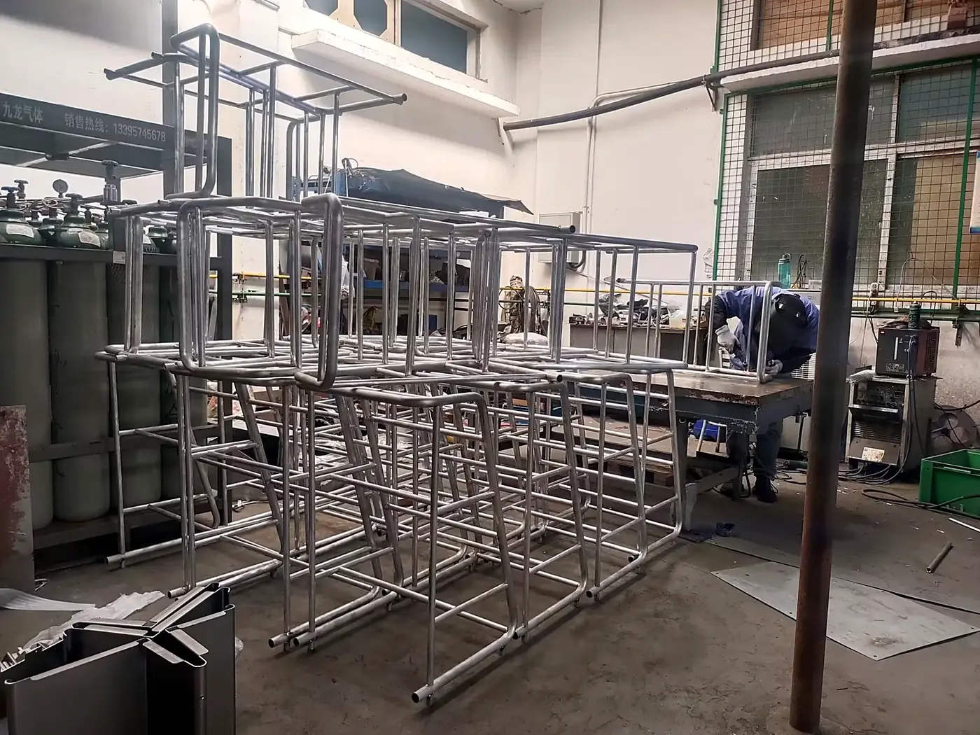 Custom Metal Welding Fabrication for Trolley Frames and Assemblies